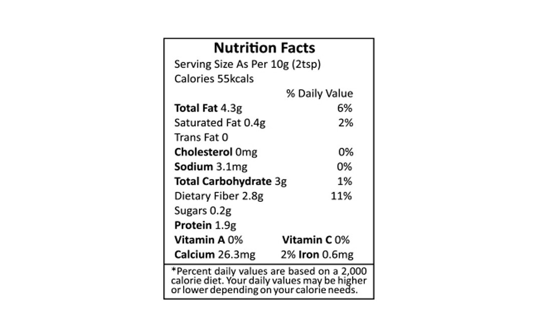 Kiwi Kisan Window Organic Flax Seeds    Pack  250 grams